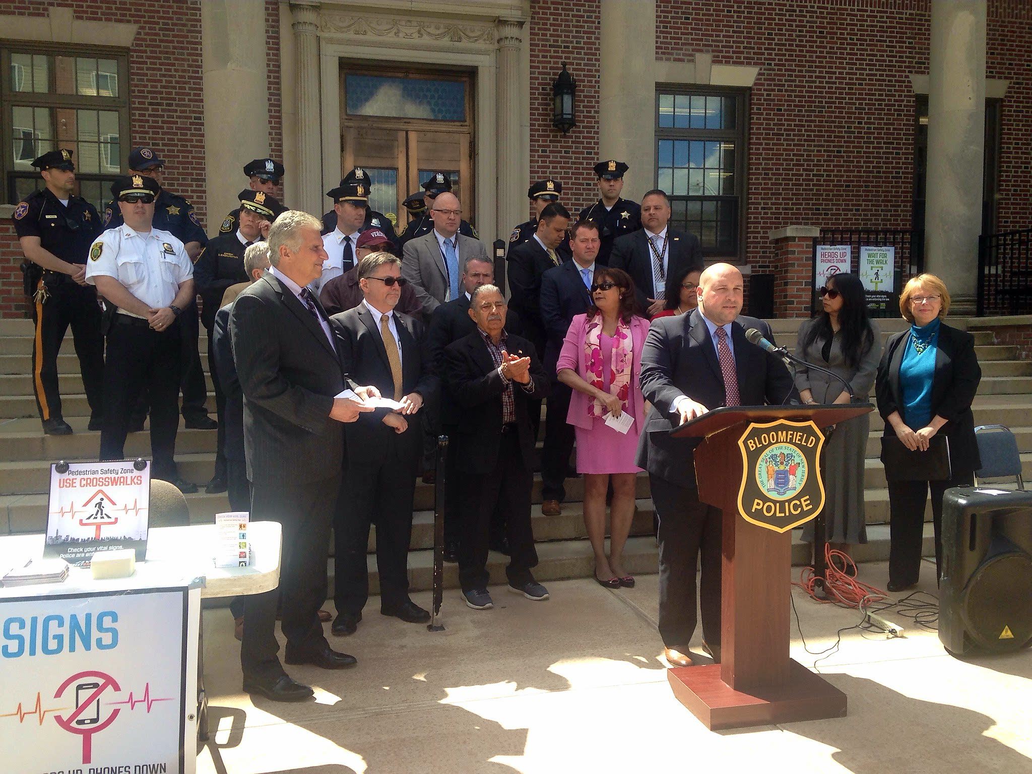 Mayor Venezia at Healthy Bloomfield Event