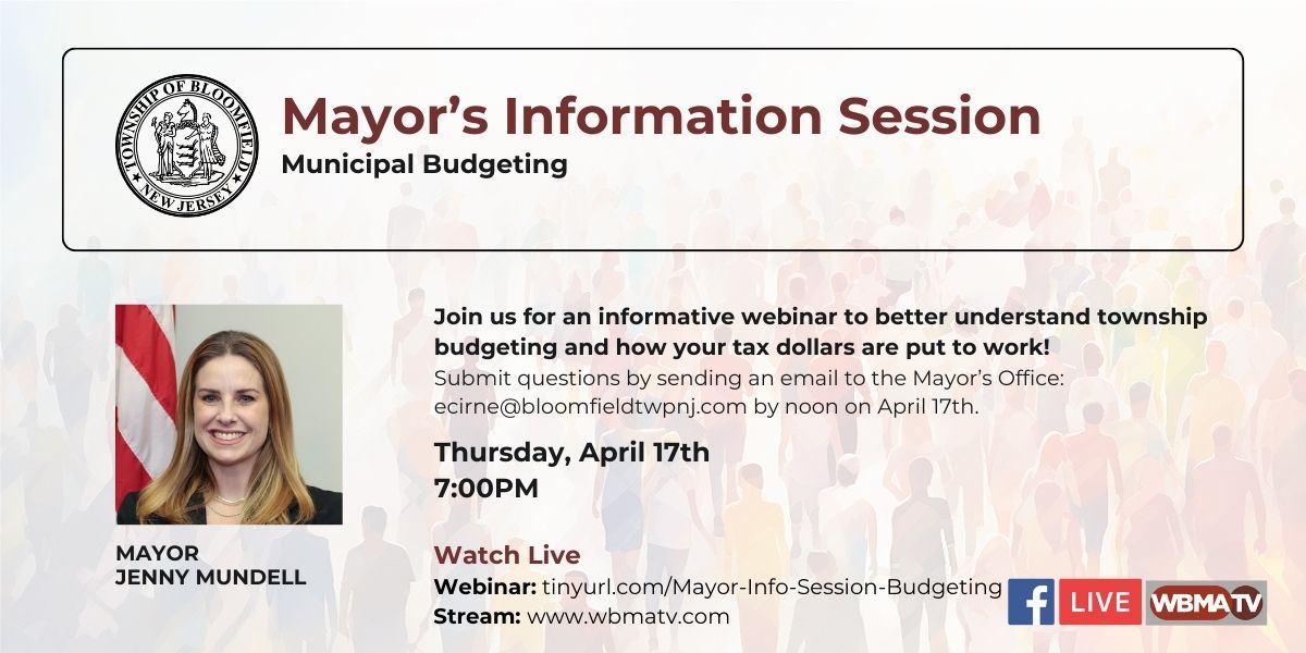 Mayors Info Session - Municipal Budgeting