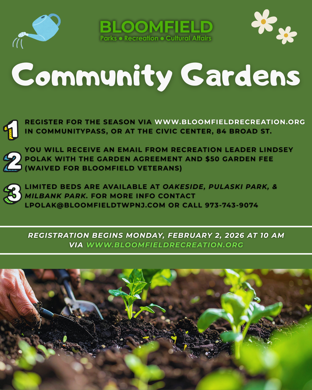 Community Gardens 26 Info Flyer